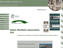 Tablet Screenshot of gatesmacbain.co.uk